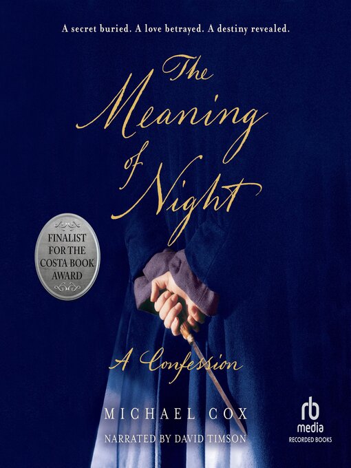 Cover image for The Meaning of Night